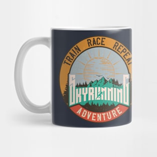 SKYRUNNING TRAIN RACE REPEAT Mug